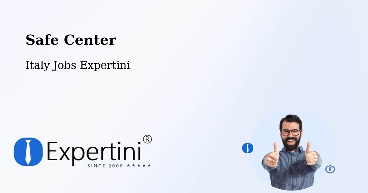Safety Center – Capaci - Italy Jobs Expertini